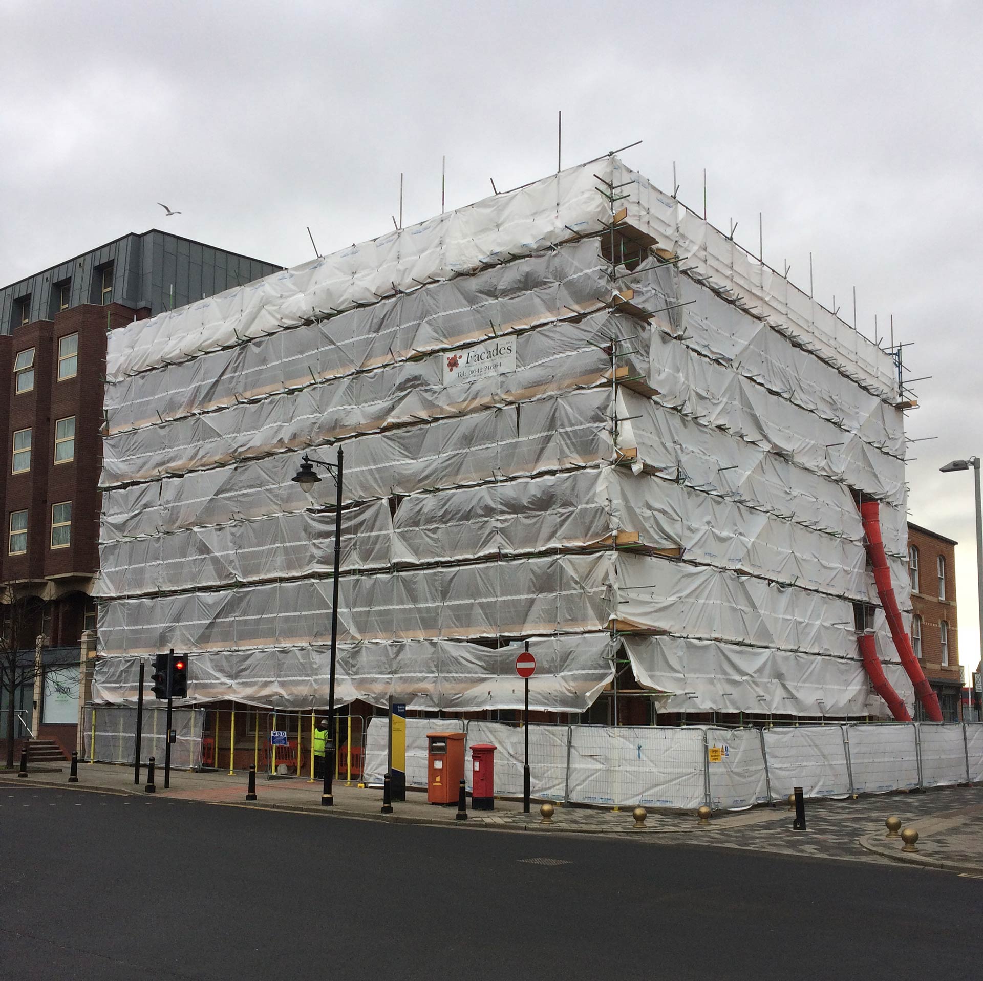 The Exchange, Middlesbrough Facades